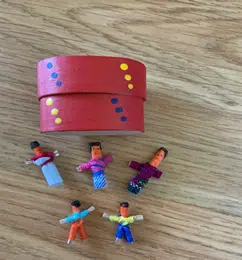 Guatemalan Worry Dolls Lesson and Art Project