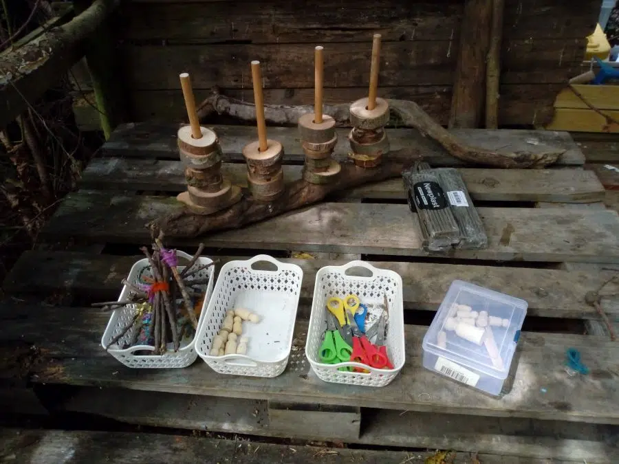 Forest school craft idea