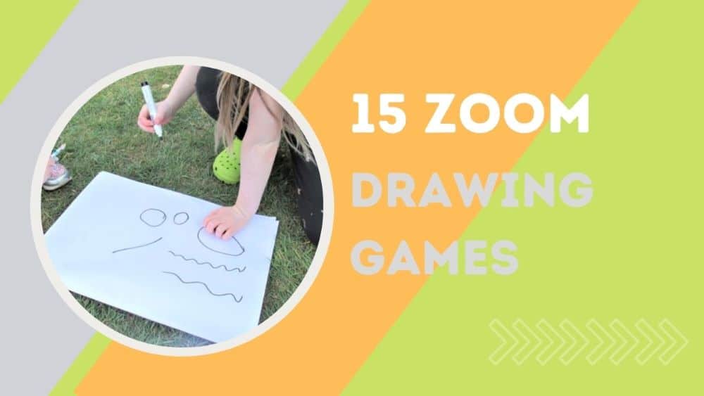 Zoom drawing games