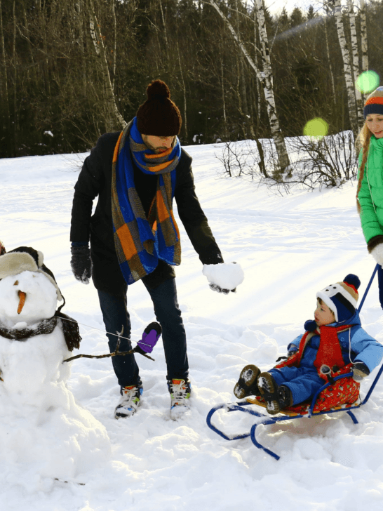 snowy day activities for kids
