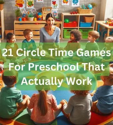21 circle time games for preschool that actually work